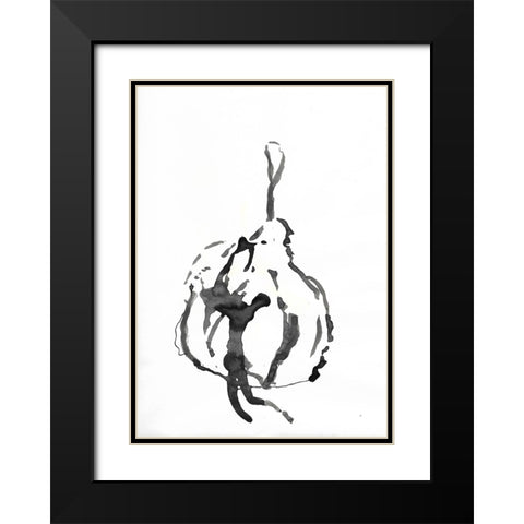 Strange Fruit II Black Modern Wood Framed Art Print with Double Matting by Carroccio, Lisa