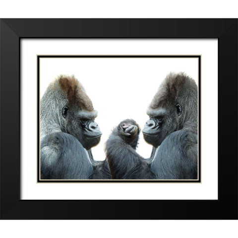Its Your Move Black Modern Wood Framed Art Print with Double Matting by Barlow
