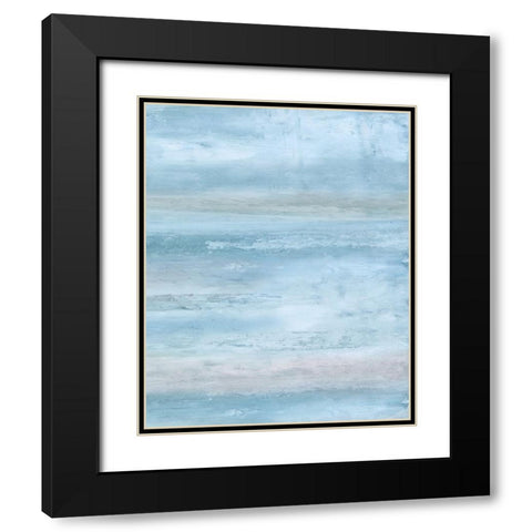 Blue Clouds Il. Black Modern Wood Framed Art Print with Double Matting by Tice, C.