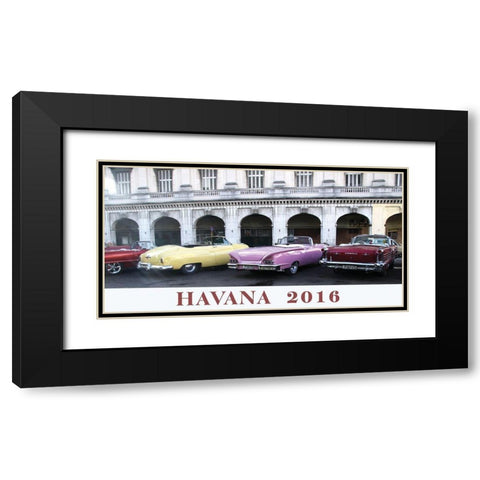 Havana I, 2016 Black Modern Wood Framed Art Print with Double Matting by Lowenkron, Kristin