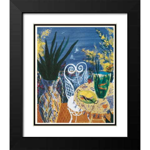 By the Sea I Black Modern Wood Framed Art Print with Double Matting by Unknown
