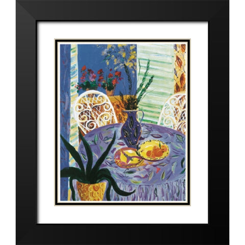 By the Sea II Black Modern Wood Framed Art Print with Double Matting by Unknown