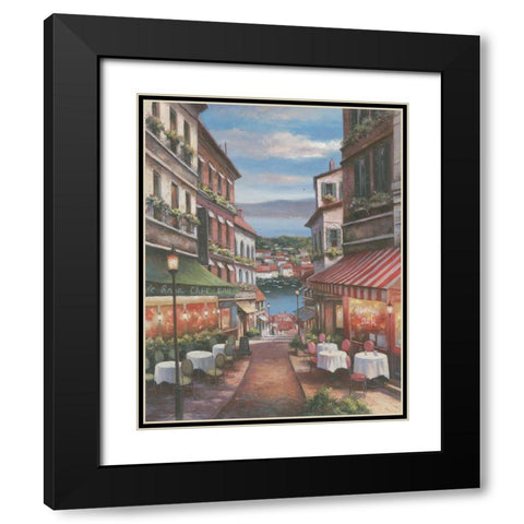 Le Havre I Black Modern Wood Framed Art Print with Double Matting by Unknown