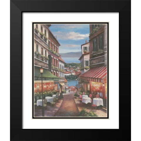 Le Havre I Black Modern Wood Framed Art Print with Double Matting by Unknown