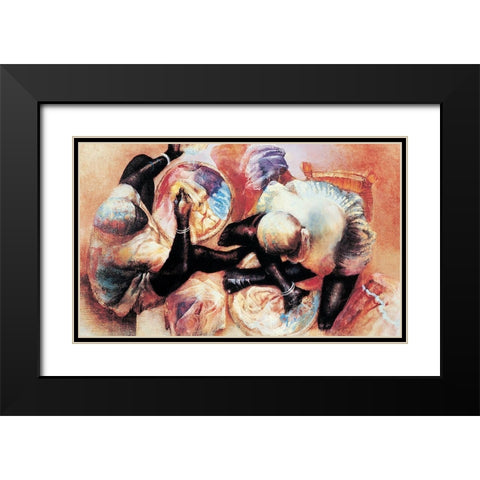 Cleaning Up Black Modern Wood Framed Art Print with Double Matting by Unknown