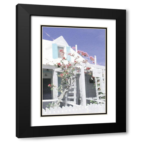 Harbor House Black Modern Wood Framed Art Print with Double Matting by Frontline