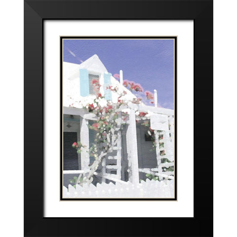 Harbor House Black Modern Wood Framed Art Print with Double Matting by Frontline