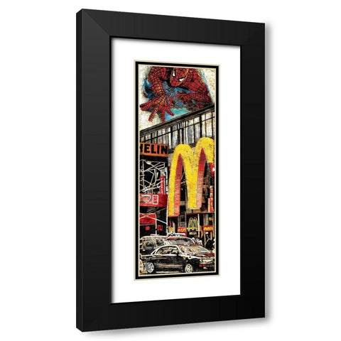 Best Musica (detail) II Black Modern Wood Framed Art Print with Double Matting by Arietti, Fabienne