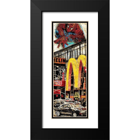 Best Musica (detail) II Black Modern Wood Framed Art Print with Double Matting by Arietti, Fabienne