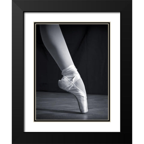 Un soir de rÃ©pÃ©tition Black Modern Wood Framed Art Print with Double Matting by Braun Studio