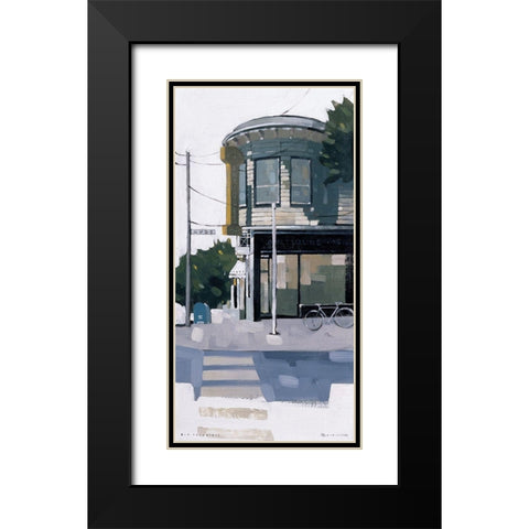 San Francisco II Black Modern Wood Framed Art Print with Double Matting by Tan, Maurice