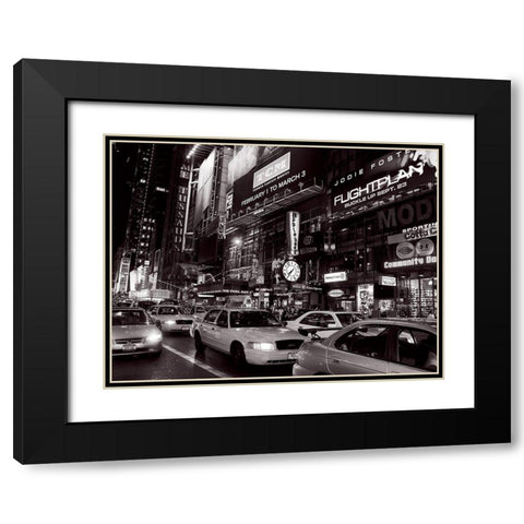 Madame Tussauds Black Modern Wood Framed Art Print with Double Matting by Setboun, Michel