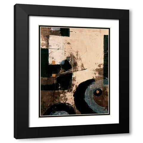 Puissance aimante Black Modern Wood Framed Art Print with Double Matting by Pierson Coen, Veronique