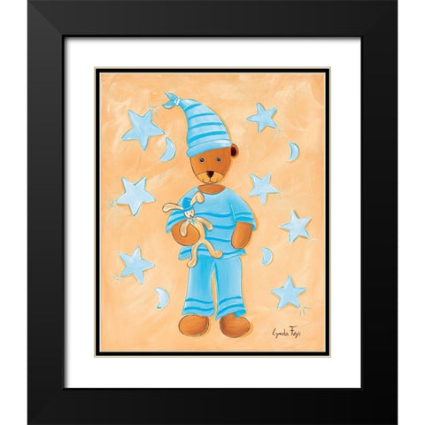 Ours dodo Black Modern Wood Framed Art Print with Double Matting by Fays, Lynda