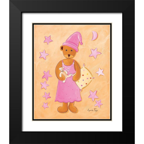 Ourse dodo Black Modern Wood Framed Art Print with Double Matting by Fays, Lynda