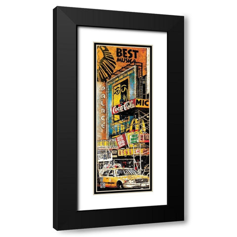 Best Musica (detail) I Black Modern Wood Framed Art Print with Double Matting by Arietti, Fabienne