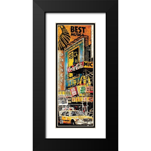 Best Musica (detail) I Black Modern Wood Framed Art Print with Double Matting by Arietti, Fabienne