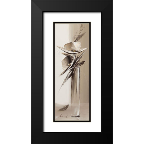 Suspendu Black Modern Wood Framed Art Print with Double Matting by Tramoni, Oliver