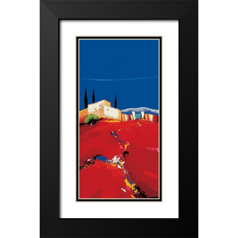 La petite ravine Black Modern Wood Framed Art Print with Double Matting by Eurgal, Christian