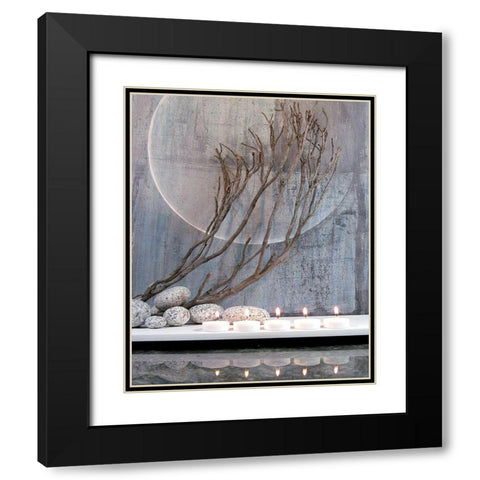 Luminescence Black Modern Wood Framed Art Print with Double Matting by Photographie Collection