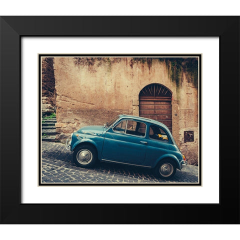 La 500 Black Modern Wood Framed Art Print with Double Matting by BRAUN Studio