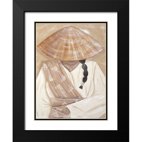 Le songe Black Modern Wood Framed Art Print with Double Matting by Dothy