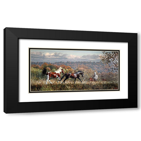 Freedom Black Modern Wood Framed Art Print with Double Matting by Adamov, Alexey