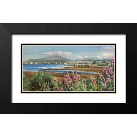 Scotland Landscape Black Modern Wood Framed Art Print with Double Matting by Strube, Ling