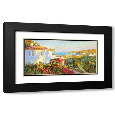 Kadakes Black Modern Wood Framed Art Print with Double Matting by Obuchovsky, Yury