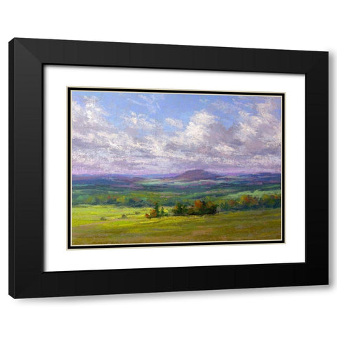 Cloud Shadows I Black Modern Wood Framed Art Print with Double Matting by Chaney, Alan