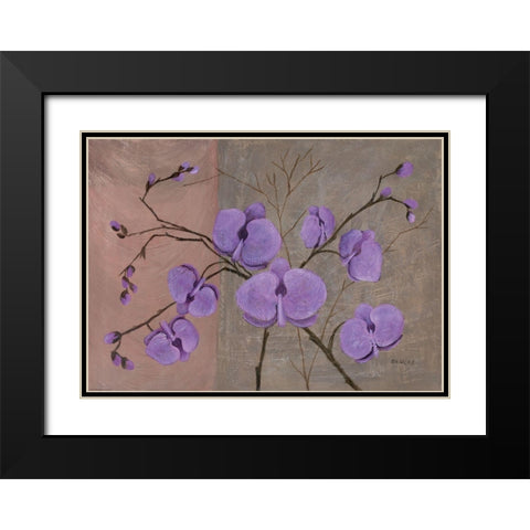 Modern Colours IV Black Modern Wood Framed Art Print with Double Matting by Dahlke, Izabella