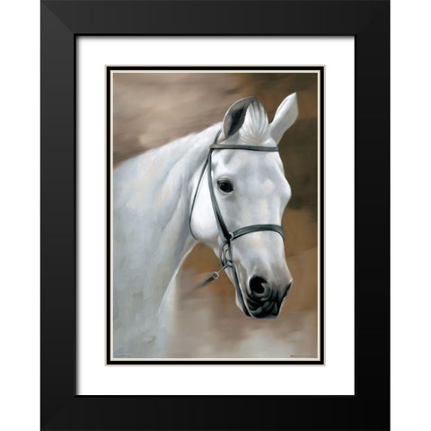 My Best Friend I Black Modern Wood Framed Art Print with Double Matting by Petrikova, Eva