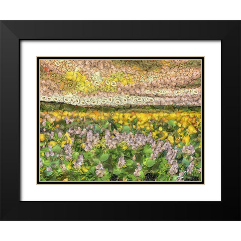 After Ayuhasca IV Black Modern Wood Framed Art Print with Double Matting by Medeiros, Celito