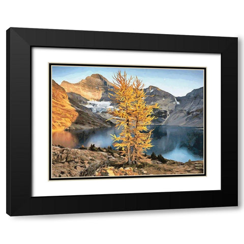 Jasper National Park V Black Modern Wood Framed Art Print with Double Matting by Medeiros, Celito