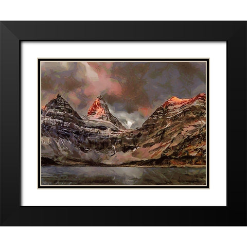 Jasper National Park VI Black Modern Wood Framed Art Print with Double Matting by Medeiros, Celito