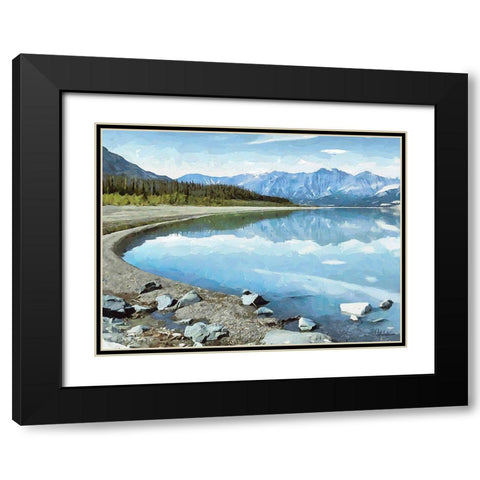 Jasper National Park VII Black Modern Wood Framed Art Print with Double Matting by Medeiros, Celito