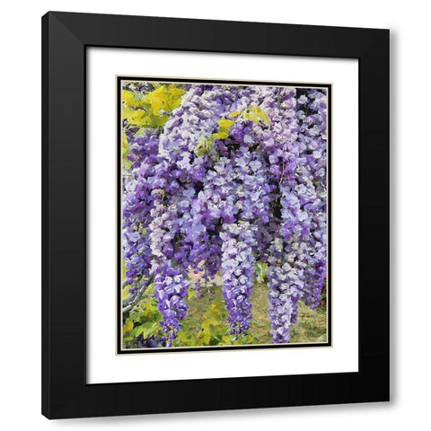 Blooming Tropical Tree I Black Modern Wood Framed Art Print with Double Matting by Medeiros, Celito