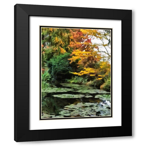 Nature in Brazil I Black Modern Wood Framed Art Print with Double Matting by Medeiros, Celito
