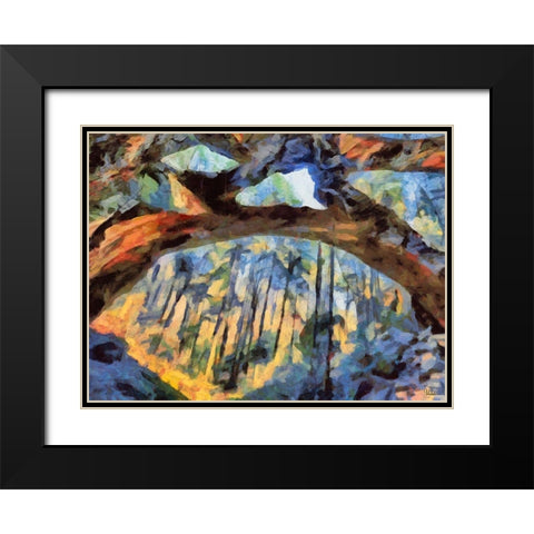 National Parks 7 Black Modern Wood Framed Art Print with Double Matting by Medeiros, Celito