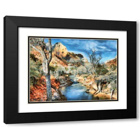 Great National Parks VII Black Modern Wood Framed Art Print with Double Matting by Medeiros, Celito