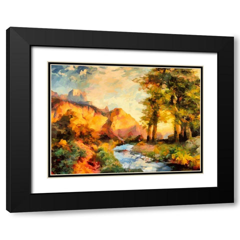 Great National Parks VIII Black Modern Wood Framed Art Print with Double Matting by Medeiros, Celito