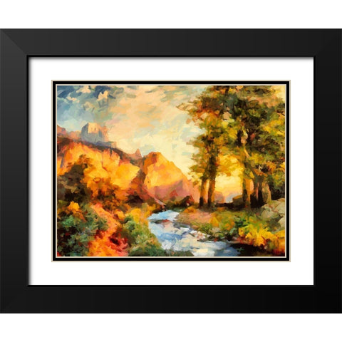 Great National Parks VIII Black Modern Wood Framed Art Print with Double Matting by Medeiros, Celito