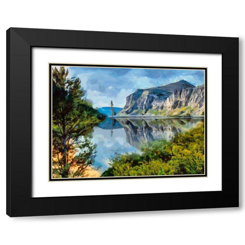 Great National Parks I Black Modern Wood Framed Art Print with Double Matting by Medeiros, Celito