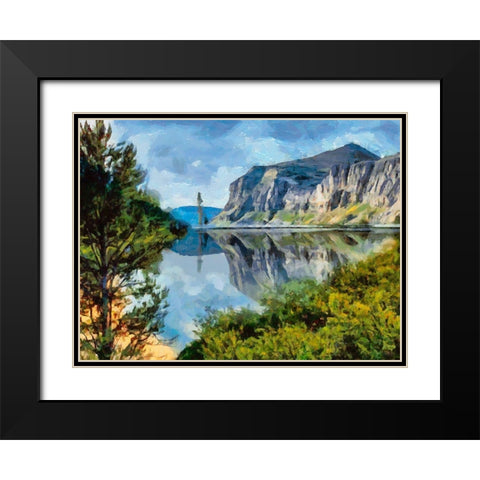 Great National Parks I Black Modern Wood Framed Art Print with Double Matting by Medeiros, Celito
