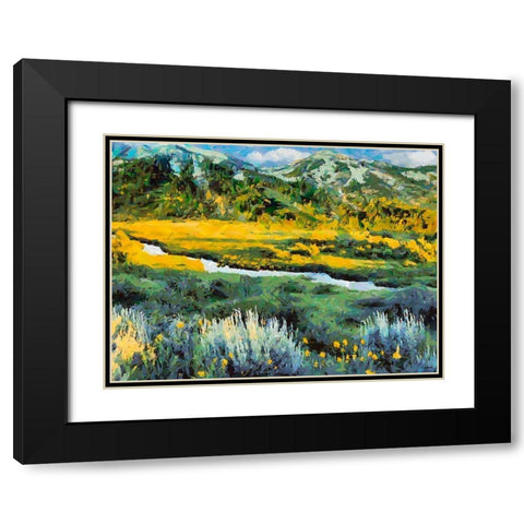 Great National Parks II Black Modern Wood Framed Art Print with Double Matting by Medeiros, Celito