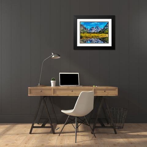 Great National Parks III Black Modern Wood Framed Art Print with Double Matting by Medeiros, Celito
