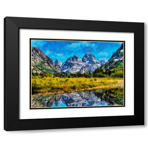 Great National Parks III Black Modern Wood Framed Art Print with Double Matting by Medeiros, Celito