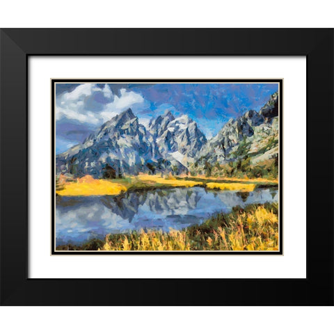 Great National Parks IV Black Modern Wood Framed Art Print with Double Matting by Medeiros, Celito