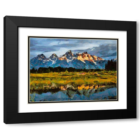 Great National Parks VI Black Modern Wood Framed Art Print with Double Matting by Medeiros, Celito