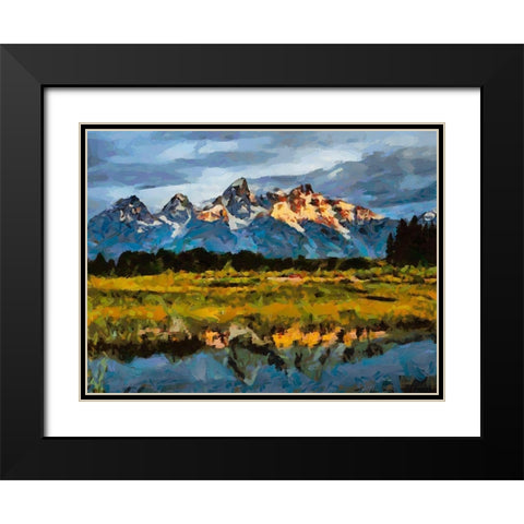 Great National Parks VI Black Modern Wood Framed Art Print with Double Matting by Medeiros, Celito